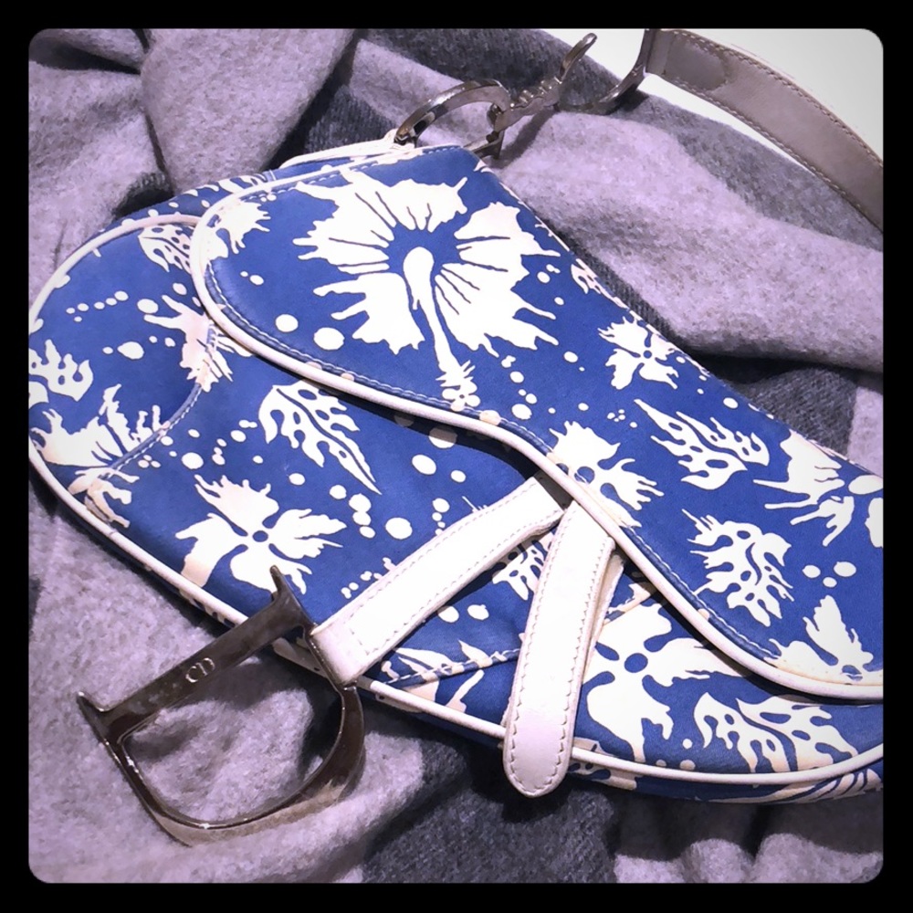 Christine Dior iconic SADDLE BAG Limited edition